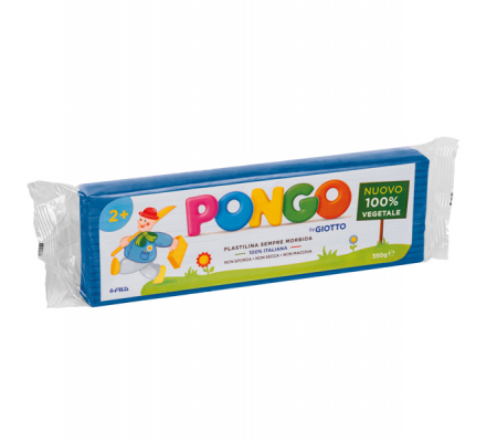 Pasta Pongo - panetto 350 gr - azzurro - Giotto - F603515 - 8000144008131 - DMwebShop