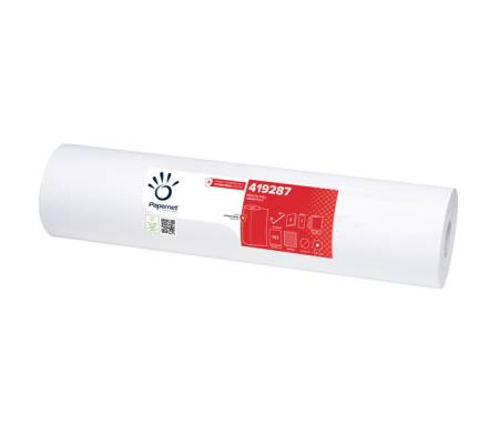 Lenzuolino Medico Defend Tech - in rotolo - 59 cm x 50 mt - bianco - conf. 9 pezzi - Papernet - 419287 - 8024929292874 - DMwebShop