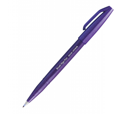 Pennarello Brush Sign Pen - viola - Pentel - SES15C-V - 4902506287151 - DMwebShop