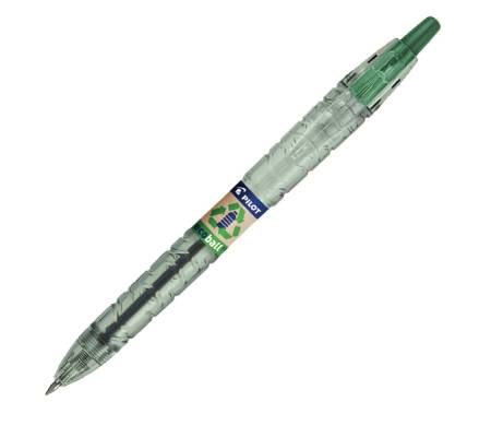 Penna a sfera scatto B2P Ecoball - punta 1 mm - verde - conf. 10 pezzi - Pilot - 040179 - 4902505621611 - DMwebShop
