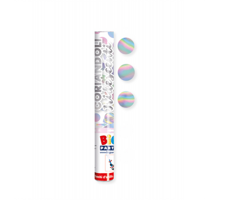 Sparacoriandoli Cannon - colori assortiti - metal iridescente - 8 mt - Big Party - 50267 - 8020834502671 - DMwebShop