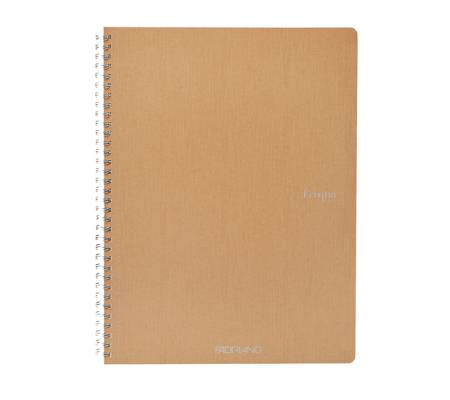 Maxiquaderno EcoQua original - spiralato - A4 - 90 gr - 1 rigo - 70 fogli - bruno - conf. 5 pezzi - Fabriano - 19290202 - 8001348215752 - DMwebShop