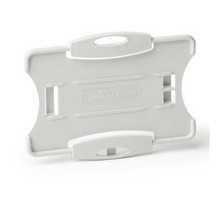 Portabadge Eco per 1 tessera - 5,4 x 8,7 cm - grigio - conf. 10 pezzi - Durable - 8988-10 - 4005546730608 - DMwebShop