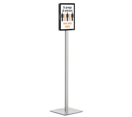 Espositore Info Stand Basic - da pavimento - A4 - Durable - 5012-57 - 4005546730325 - DMwebShop