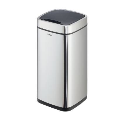 Cestino no touch - con sensore - 27 x 27 x 57 cm - 21 lt - argento metallizzato - Durable - 3422-23 - 4005546728346 - DMwebShop