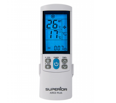 Telecomando universale Airco Plus - ad infrarossi - per condizionatori d'aria - Melchioni Family - 559535020 - DMwebShop