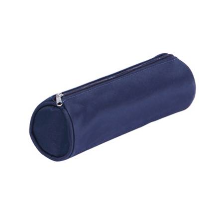 Astuccio Tombolino Basic con cerniera 22 cm diametro 8 cm blu Pagna 22501 07 - 26292