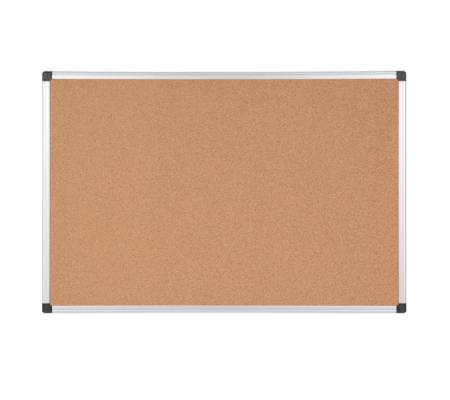 Lavagna - 45 x 60 cm - superficie in sughero - cornice in alluminio - Starline - CA02409214-SL01-STL - 8025133121882 - DMwebShop