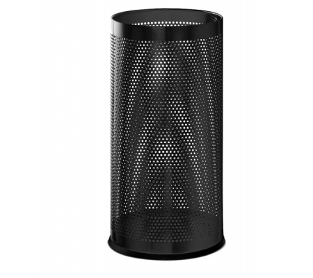 Portaombrelli - metallo traforato - altezza 48 cm - nero - Perfetto - 0457A - DMwebShop