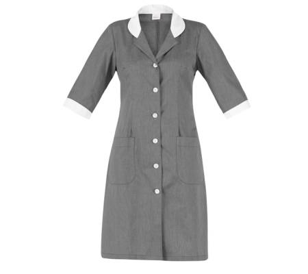 Camice Ortensia - per pulizie - taglia M - grigio chiaro - Giblor's - Q9R00220-C02-M - 8011513100745 - DMwebShop