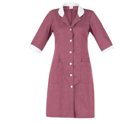 Camice Ortensia - per pulizie - taglia M - bordeaux - Giblor's - Q9R00220-U35-M - 8011513100820 - DMwebShop