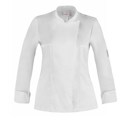 Giacca da Chef Celine - da donna - taglia XL - bianco - Giblor's - Q8G00188-C01-XL - DMwebShop