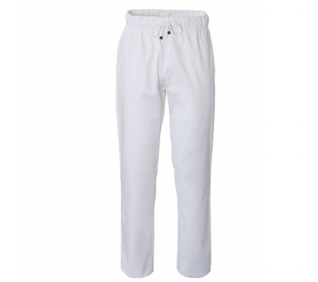 Pantalone da cuoco Plutone - taglia S - bianco - Giblor's - Q8P00193-C01-S - DMwebShop