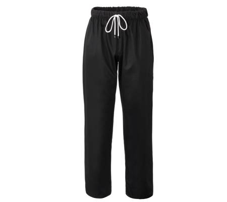 Pantalone cuoco Plutone unisex taglia M nero Giblors Q8P00194 U32 M - 3833