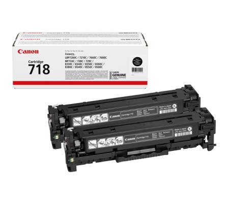 Scatola 2 Toner - nero - 3400 pagine - Canon - 2662B005 - T4960999915814 - DMwebShop