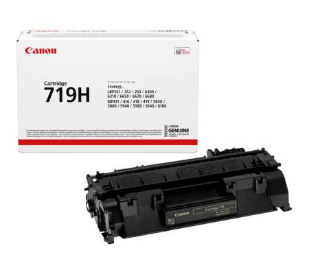 Cartuccia toner originale - nero - Canon 719H - 6400 pagine - Canon - 3480B002 - 4960999915722 - DMwebShop