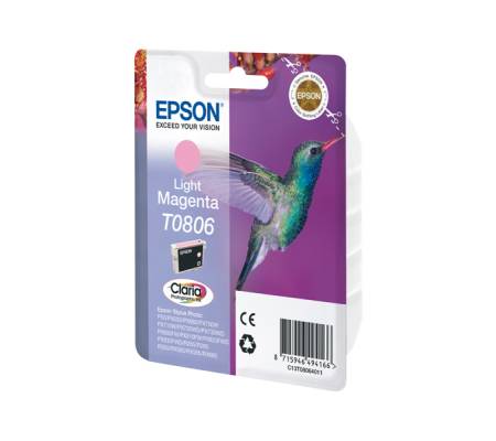 Cartuccia ink - magenta chiaro - T0806 - 7,4 ml - Epson - C13T08064011 - 8715946494166 - DMwebShop