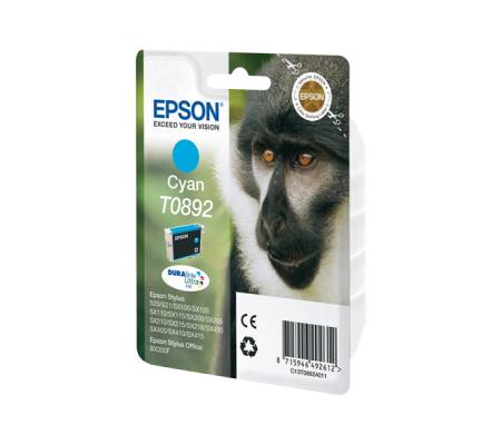 Cartuccia ink - ciano - T0892 - 3,5 ml - Epson - C13T08924011 - 8715946492612 - DMwebShop