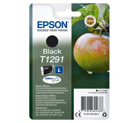 Cartuccia originale inchiostro - nero - T1291 - 11,2 ml - Epson - C13T12914012 - 8715946624686 - DMwebShop