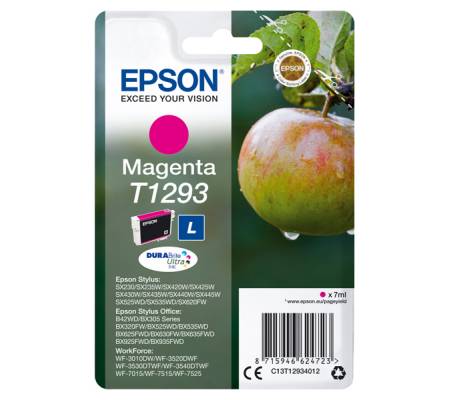 Cartuccia originale inchiostro - magenta - T1293 - 7 ml - Epson - C13T12934012 - 8715946624723 - DMwebShop