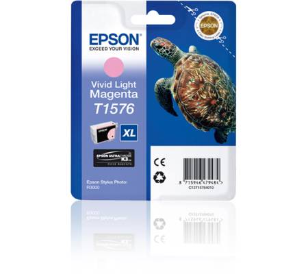 Cartuccia ink - magenta chiaro - T1576 - 25,9 ml - Epson - C13T15764010 - 8715946479484 - DMwebShop