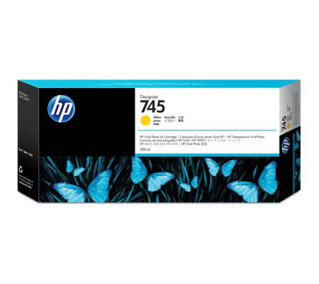 Cartuccia ink - 745 - giallo - 300 ml - Hp - F9K02A - 725184104657 - DMwebShop