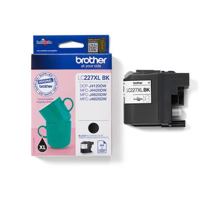 Cartuccia - nero - 1200 pagine - Brother - LC227XLBK - 4977766735940 - DMwebShop