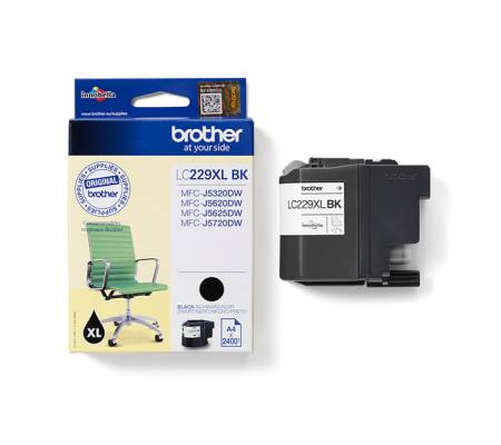Cartuccia - nero - 2400 pagine - Brother - LC229XLBK - 4977766735933 - DMwebShop