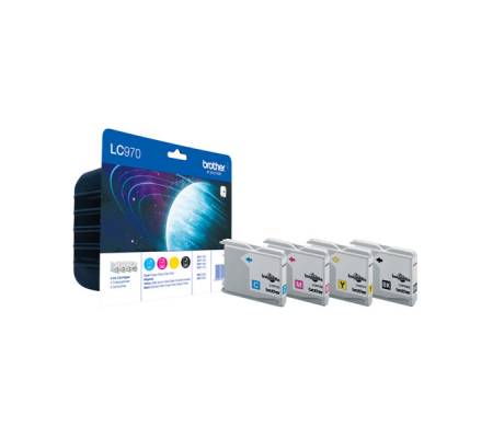 Cartuccia - C-M-Y-K - Brother - LC970VALBP - 5014047560712 - DMwebShop