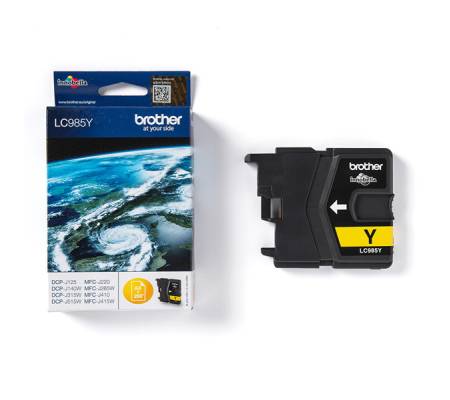 Cartuccia - giallo - LC985Y - 265 pagine - Brother - LC-985Y - 4977766675444 - DMwebShop