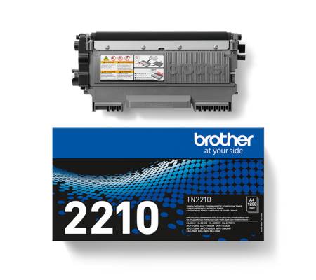 Toner - nero - TN2210 -1200 pagine - Brother - TN-2210 - 4977766682800 - DMwebShop