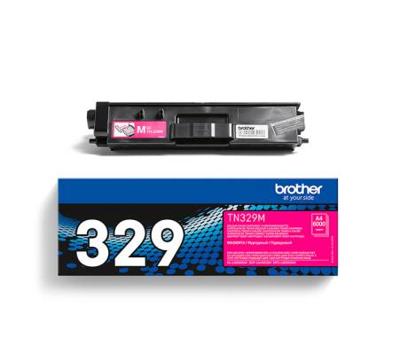 Toner - magenta - 6000 pagine - Brother - TN329M - 4977766735070 - DMwebShop