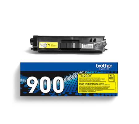Toner - giallo - 6000 pagine - Brother - TN900Y - 4977766735124 - DMwebShop