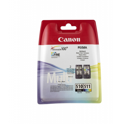 Confezione Serbatoio inchiostro - C-M-Y-K - C-M-Y 244 pagine - K 240 pagine - Canon - 2970B010 - DMwebShop