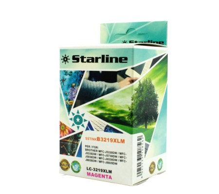 Cartuccia ink - per Brother - magenta - LC3219XLM - 17 ml - Starline - JNBR3219M - 8025133108562 - DMwebShop