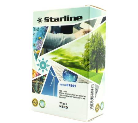 Cartuccia ink - per Epson - nero - T7891 - C13T789140 - 66 ml - Starline - JNEP7891B - 8025133109538 - DMwebShop