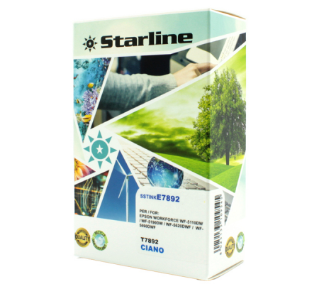 Cartuccia ink - per Epson - ciano - T7892 - C13T789240 - 55 ml - Starline - JNEP7892C - 8025133109545 - DMwebShop