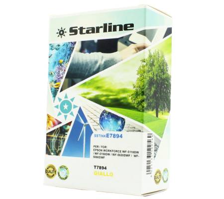 Cartuccia ink - per Epson - giallo - T7894 - C13T789440 - 55 ml - Starline - JNEP7894Y - 8025133109569 - DMwebShop