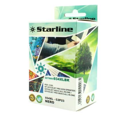 Cartuccia compatibile inchiostro - nero - per Hp - 934XL - C2P23AE - 80 ml - Starline - JNHP934B - 8025133109965 - DMwebShop