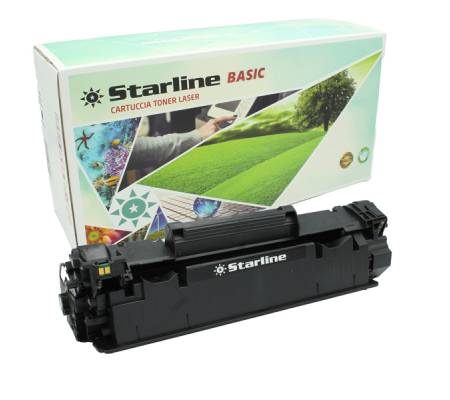 Toner Ricostruito - per Canon - nero - 9435B002AA - 2400 pagine - Starline - TRCA737 - 8025133112439 - DMwebShop