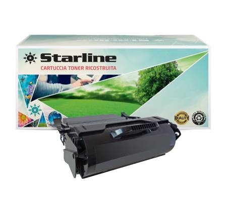 Toner Ricostruito - per Lexmark - nero - T650H21E - 25000 pagine - Starline - K15153TA - 8025133114891 - DMwebShop