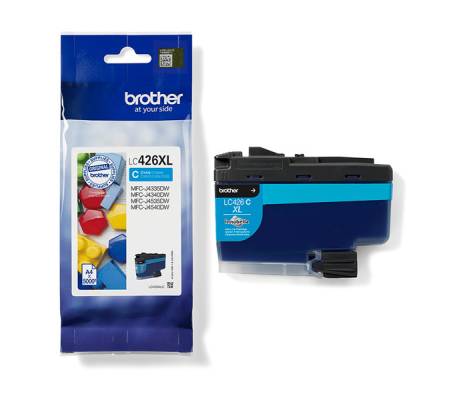 Cartuccia ink - ciano - 5000 pagine - Brother - LC426XLC - 4977766809528 - DMwebShop