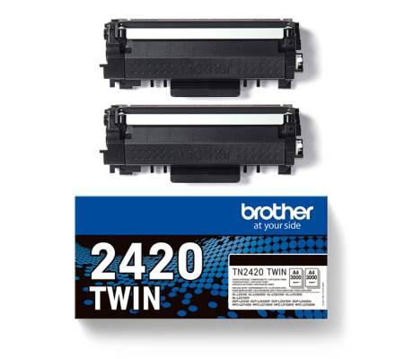 Multipack Toner Originale - nero - TN-2420 - Confezione 2 toner - Brother - TN2420TWIN - 4977766812764 - DMwebShop