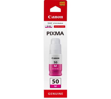 Flacone originale inchiostro - magenta - GI-50 M - 7700 pagine - resa elevata - Canon - 3404C001 - 4549292134193 - DMwebShop