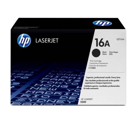 Toner - 16A - nero - 12000 pagine - Hp - Q7516A - 829160755045 - DMwebShop