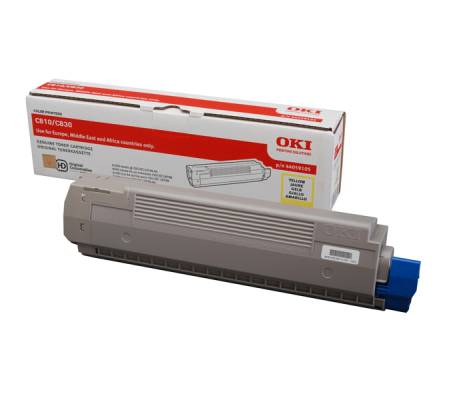 Toner - giallo - C-810 C-830 - 8000 pagine - Oki - 44059105 - 5031713043515 - DMwebShop