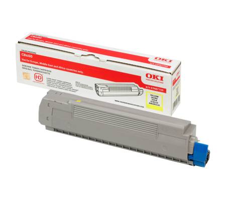 Toner - giallo - C8600 - 6000 pagine - Oki - 43487709 - 5031713037712 - DMwebShop