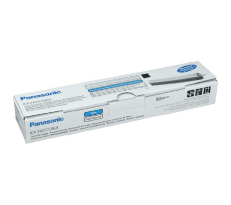Toner - ciano - 4000 pagine - Panasonic - KX-FATC506X - DMwebShop
