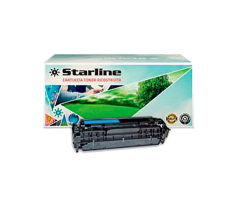 Toner Ricostruito - per Hp - ciano - CE411A - 2600 pagine - Starline - K15580TA - 8025133113443 - DMwebShop