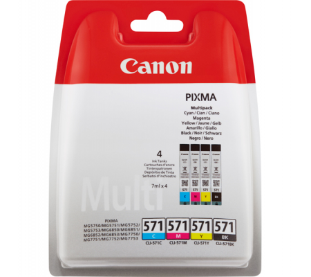 Cartucce ink - C-M-Y - 7 ml cad - Canon - 0386C005 - 8714574631813 - DMwebShop